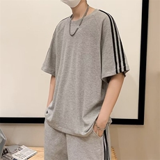 C303P33夏装男女休闲运动套装户外沙滩运动装跑步套装，男装休闲套装，星座512-6