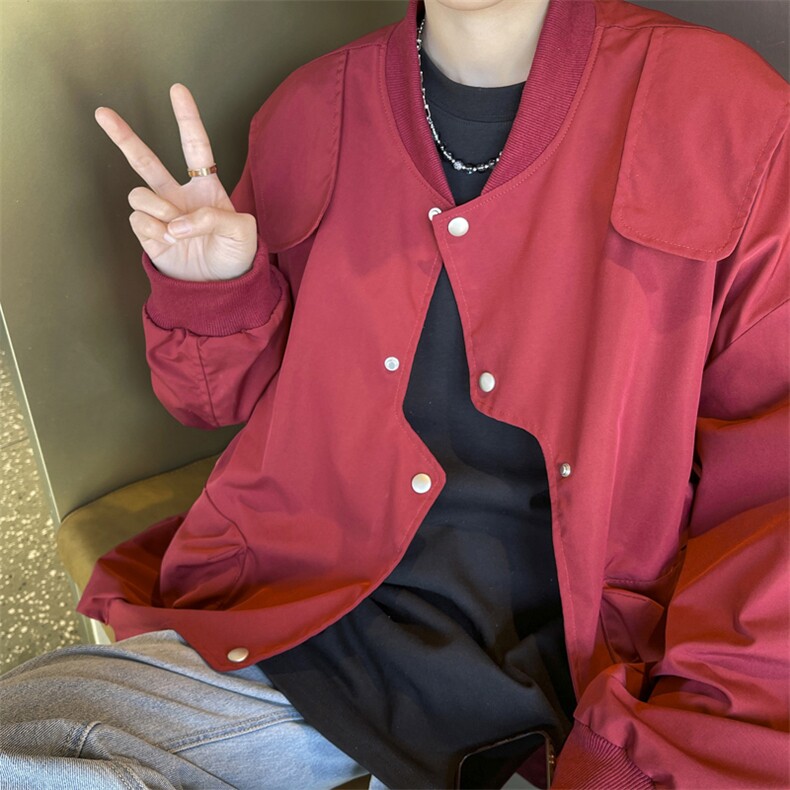 错位门禁飞行员夹克男外套男棒球衣服XH26-P70,男装夹克,电商B367