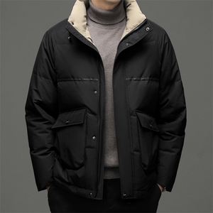 SQY28821秋冬新款2023年男士休闲羽绒服加厚保暖夹克外套P265图片