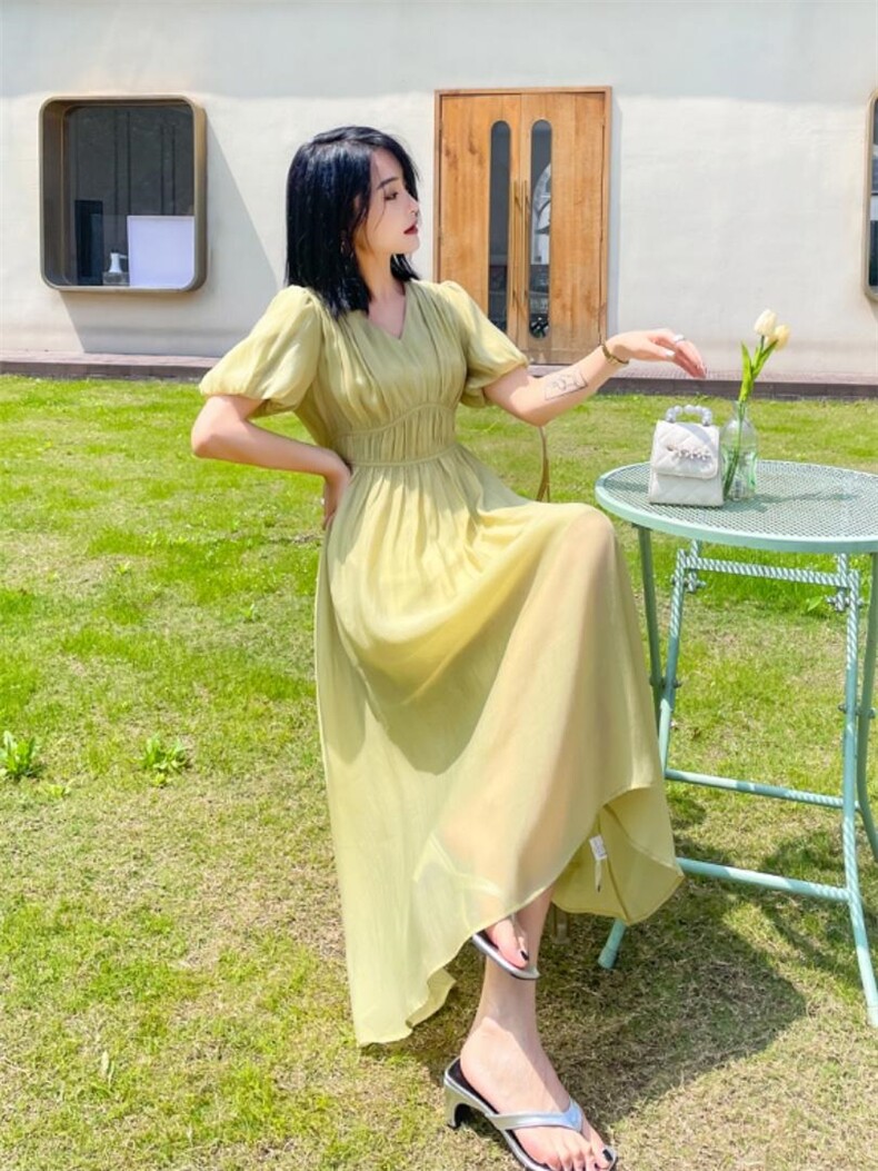 高端大气时尚连衣裙，女装连衣裙，天使公主