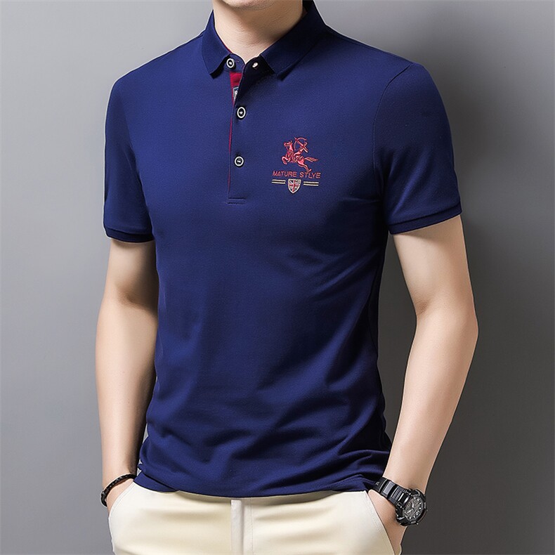 夏季新款翻领短袖体恤男装上衣休闲男士运动服POLO衫商务休闲上衣,男装T恤,电商B212（原钱塘6029）