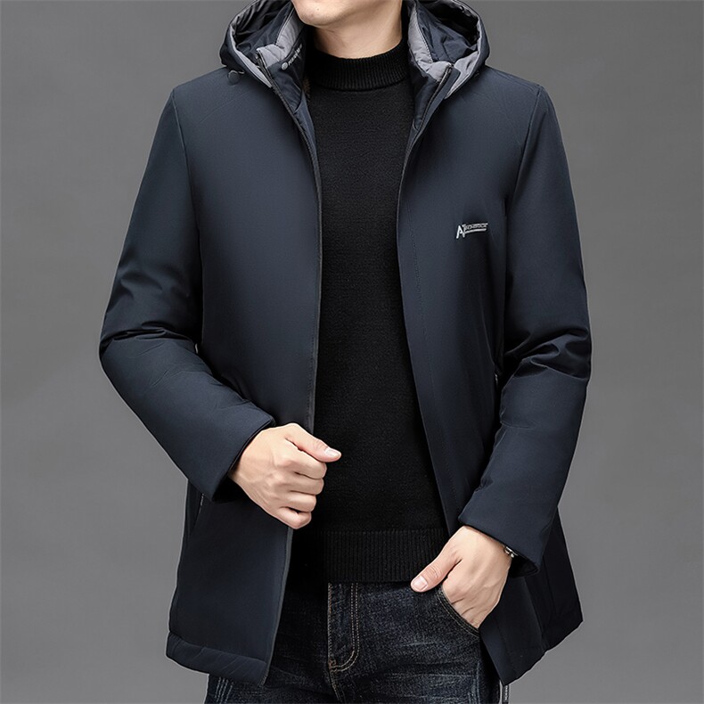 NN2367钱塘2020-3商务休闲简约冬季厚款中年男士棉衣外套P85,男装棉衣,钱塘207-3