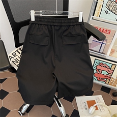 夏季新款男士简约休闲短裤潮流百搭宽松速干薄料街头D0368-P37，男装牛仔裤，星座308B-2