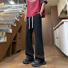 2026春季新款内景美式拼接微喇牛仔裤M-5XLGK25479-特P35，男装牛仔裤，电商A022