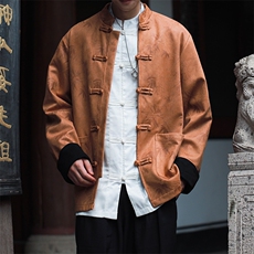 24秋季新款新中式风大码夹克外套现货男士上衣JK1818-P110控188，男装夹克，电商A021
