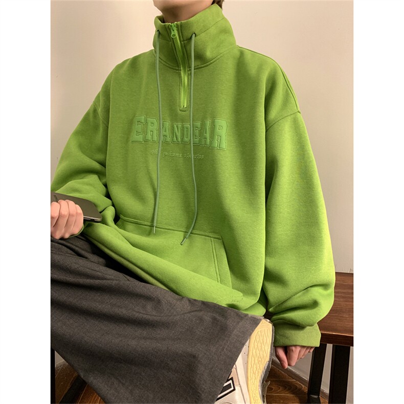 港风发泡印花卫衣男一字领50%棉50%聚酯纤维X1213-W133-P70,男装卫衣,星座1213
