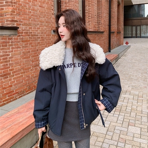 现货主推加厚羊羔毛休闲派克服1813款P245-K325图片