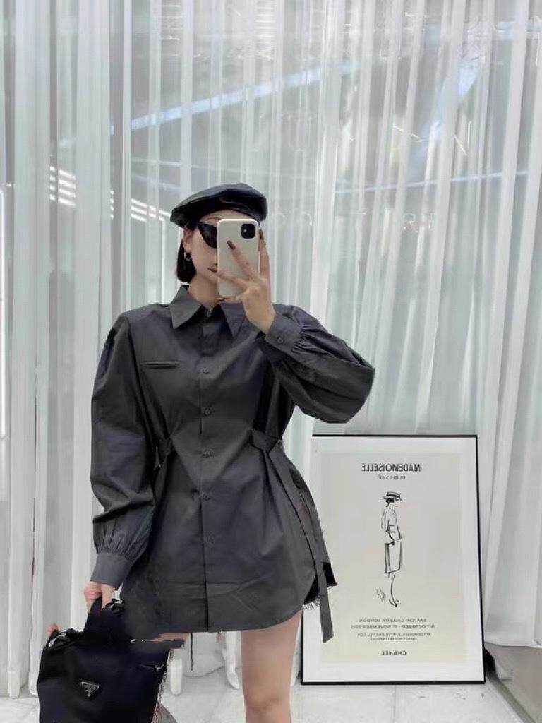 2023春季新款时尚百搭高级衬衫休闲显瘦网红衬衫,女装衬衫,L·H·X
