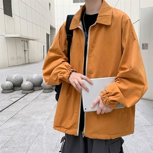 日系两面穿外套男春秋季潮牌宽松上衣ins休闲工装夹克 W3621-P52图片
