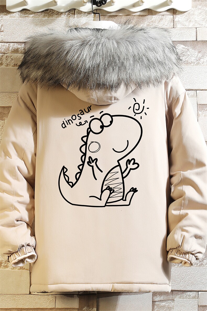 MM48172-P130冬季大毛领衣男士大码加厚袄男服砖墙,男装棉衣,电商A040A