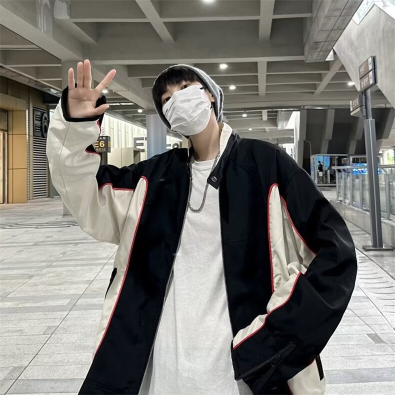 秋季青春流行男夹克文艺潮外套J651P68,男装夹克,星座1116-2
