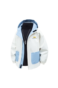 秋季户外夹克男双面穿冲锋衣外套DSA157B-JK7902-P70图片