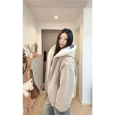 美式座山雕皮毛领情侣棉服男冬款棉衣外套潮加厚版棉袄TT6047P96，男装棉衣，星座1013-5
