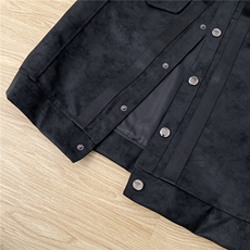 美式高街垫肩皮夹克男春季痞帅短款高级感外套棒球服HY7833-p79，男装夹克，星座1008