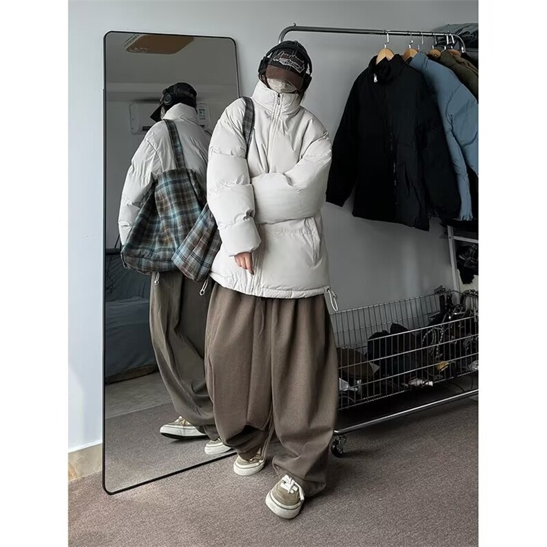 冬季棉衣男士宽松潮流ins百搭休闲棉袄潮牌棉服外套MX911,男装棉衣,星座1116A-1（原606A）