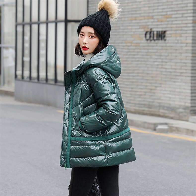 2020冬装新款韩版时尚百搭温暖舒适羽绒服,女装羽绒服,姿萝菲