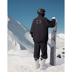 冬季户外运动防水双板男女加厚加绒连帽滑雪服衣裤套装TZ032-P210，男装休闲套装，电商A001-1