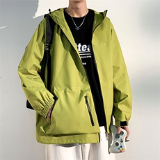 2024春季新款现货户外连帽夹克男冲锋衣外套JK7704-P75，男装夹克，星座1204-3
