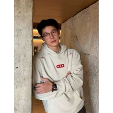 CX216-P49美式覆古高街刺绣连帽卫衣男秋季新款oversize高级感，男装卫衣，电商B323A