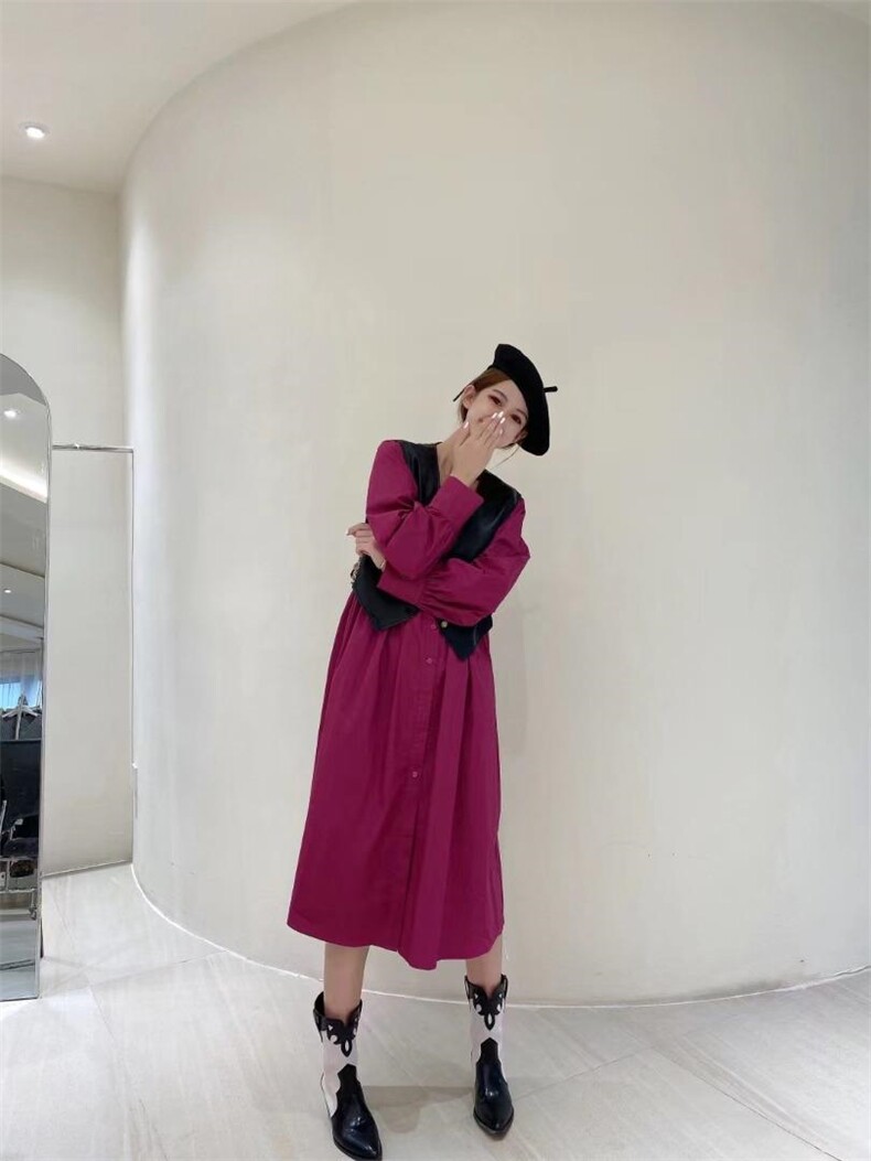 [现货]秋季新款两件套连衣裙，女装连衣裙，AN AN