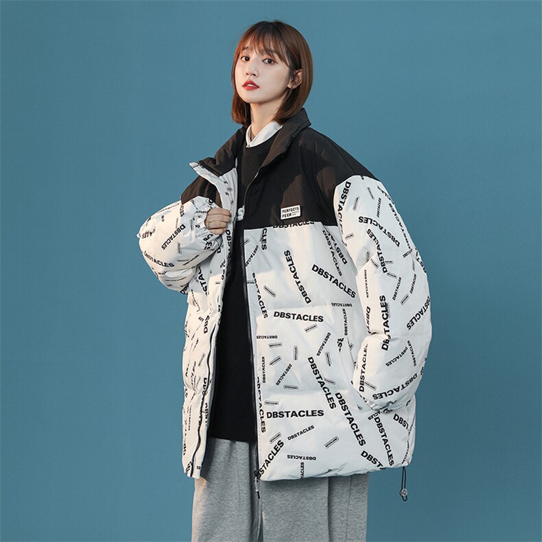 2022冬季新款立领服潮流宽松休闲衣A161-2890-P85图片