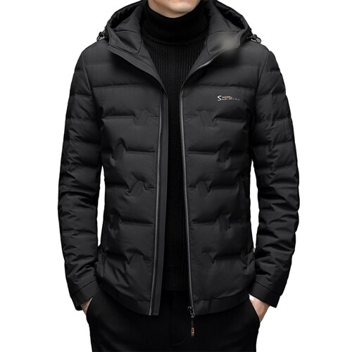 2023冬季中年男士休闲连帽羽绒服保暖防寒羽绒外套YYYR17-P280，男装羽绒服，电商B212（原钱塘6029）