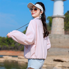 防晒衣女2025新款夏季宽松防紫外线轻薄透气今年流行爆款防晒服潮，女装防晒衣，可可小西