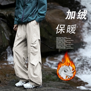 休闲加绒加厚保暖时尚显瘦伞兵冲锋裤JRTP10:3059.9图片