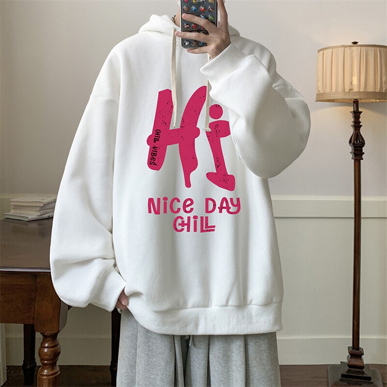 连帽卫衣男大码胖子帽衫大号运动服WY2418-P35,男装卫衣,电商A040