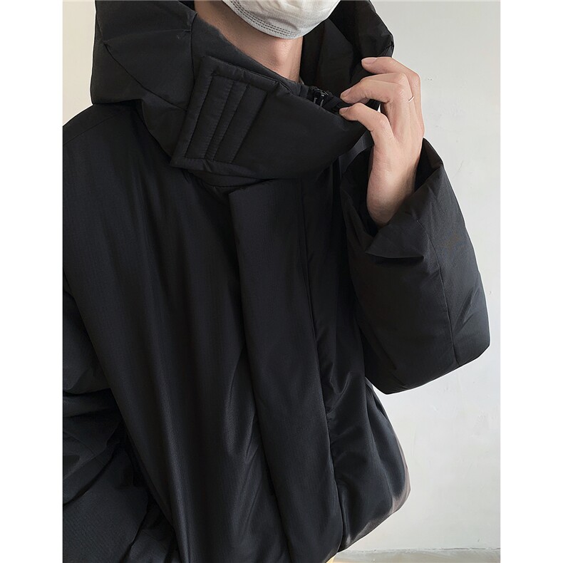 基础款工装棉服冬季情侣连帽宽松保暖外套休闲外套D387P118,男装棉衣,电商A335-1（原A458）