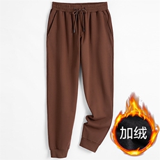 加绒加厚基础男士精品休闲裤卫裤大库存可主推，男装休闲裤，钱塘207-1