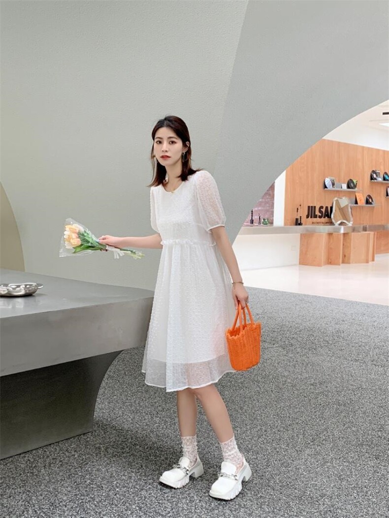 时尚潮流韩版连衣裙，女装连衣裙，英利伊人