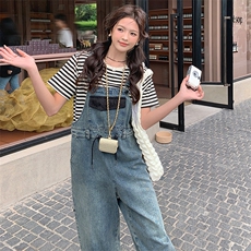 2024年夏季新款牛仔背带裤-款号9936-P115-K168，女装连衣裙，浙宝305