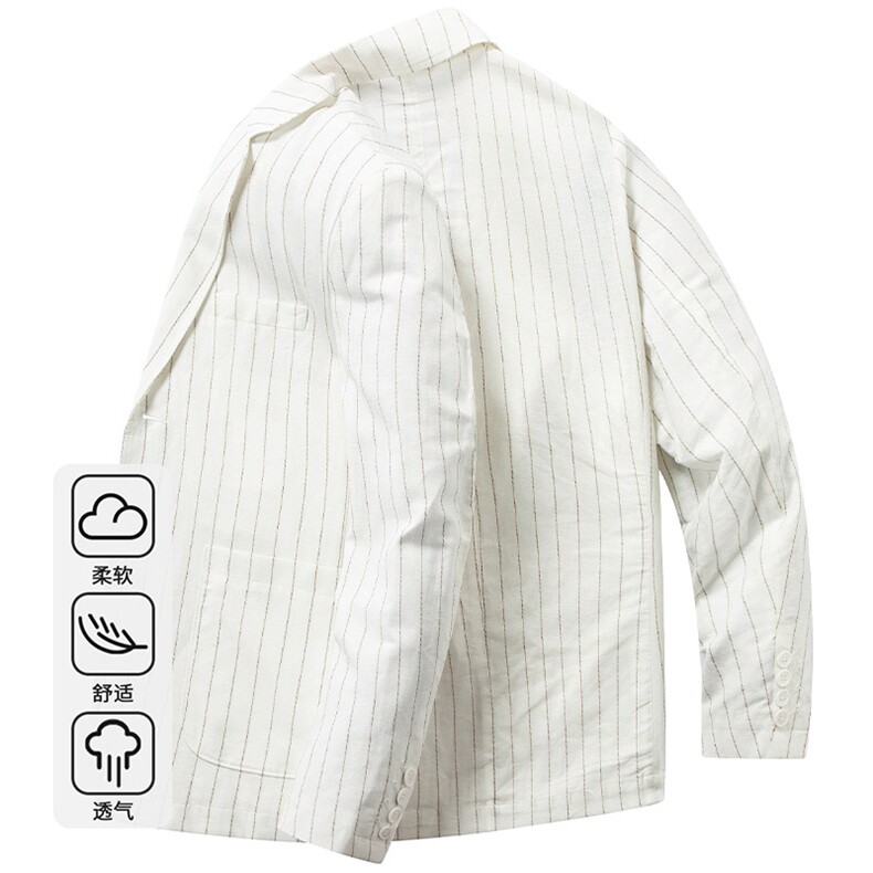 F83559新款棉亚麻男士西服休闲便西2粒扣，男装西服，钱塘207-1