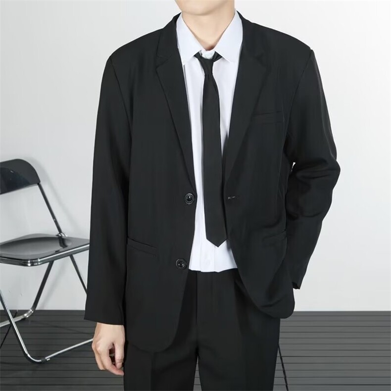 秋季新款男士帅气西装外套轻熟英伦风休闲流行小西服学院风Y72,男装西服套装,星座1116A-2（原606A-1）