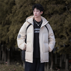 加棉加厚棉服潮港风连帽棉衣外套男女XMY239-P125控168抖音控188，男装棉衣，电商B370