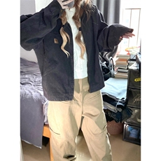 【有货】底特律夹克男款春秋美式水洗做旧短款工装外套Y188CC-P75，男装夹克，星座1007（原301D）