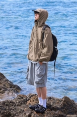 【UPF50+防晒衣】X2380-TP45控价78港风夏季户外轻薄连帽防晒服，男装夹克，电商A102-1