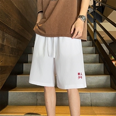 ！2025夏季新款男士速干短裤学生刺绣五分裤中裤DK265特P25，男装休闲裤，电商B220