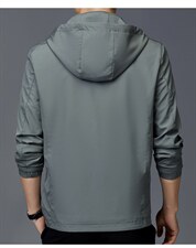 BH2120钱塘2020-2春秋季新款中青年男士休闲带帽风衣外套P92，男装风衣，钱塘207-2