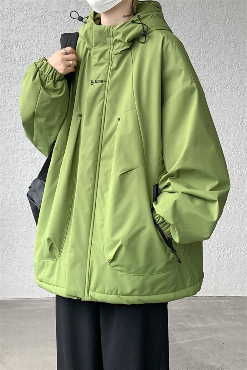 8XL-M冲锋衣外套男加棉加厚夹克秋冬户外登山服JK1313厚P100控118,男装夹克,电商D206-1