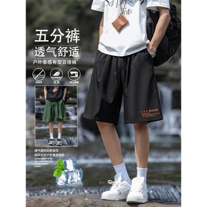 时尚冰丝裤夏季休闲短裤百搭运动舒适短裤 DK518-特批1639图片