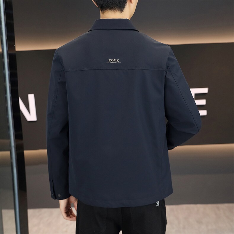 春季夹克男高品质翻领外套型男商务休闲百搭青年外套男N9802-P120,男装夹克,星座310B-3