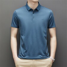 翻领短袖POLO衫男装2023夏季新款潮流时尚POLO打底衫上衣男装潮，男装Polo衫，电商B212（原钱塘6029）