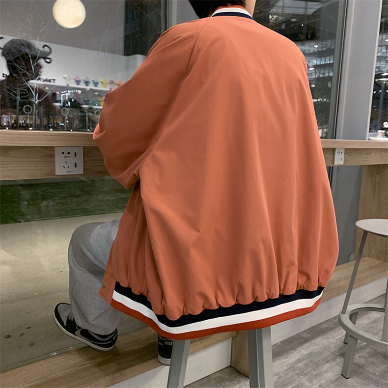 新款上市潮牌男女春季上衣宽松休闲夹克外套CYJK2126-P45,男装夹克,电商A128