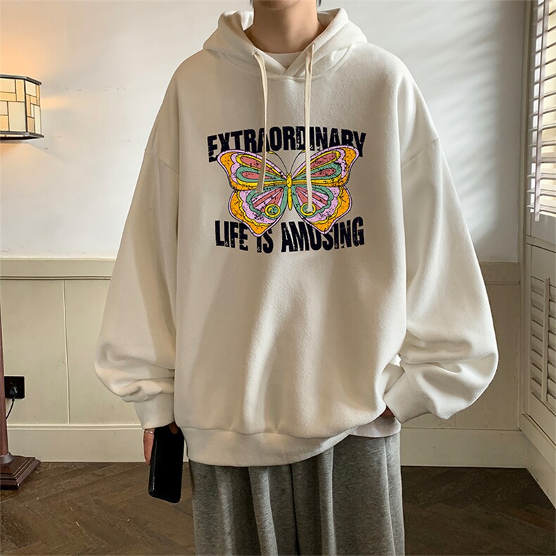 连帽卫衣男大码运动服帽衫外套WY2366-P35,男装卫衣,电商A040