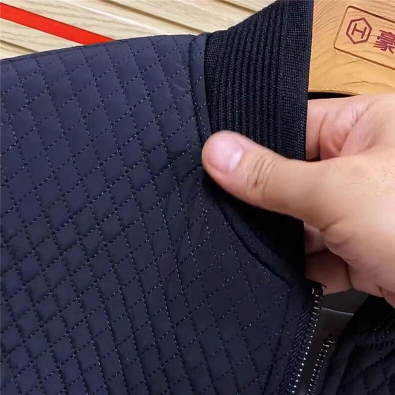 (网图)棒球领双面穿保暖轻奢休闲黑胸标薄棉棉袄313B-JK5612-P120,男装棉衣,星座313B