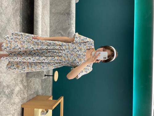 【现货】夏季新款碎花连衣裙短袖韩版西服，女装连衣裙，POHIO葆伊