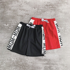 B239撞色字母印花短裤男时尚青少年，男装休闲裤，星座514-2(原B239)