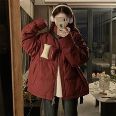 C924-P115PU皮棉衣2025新款冬季面包服韩系宽松羽绒棉服棉袄外套，男装棉衣，星座911-2(原星座613-2）